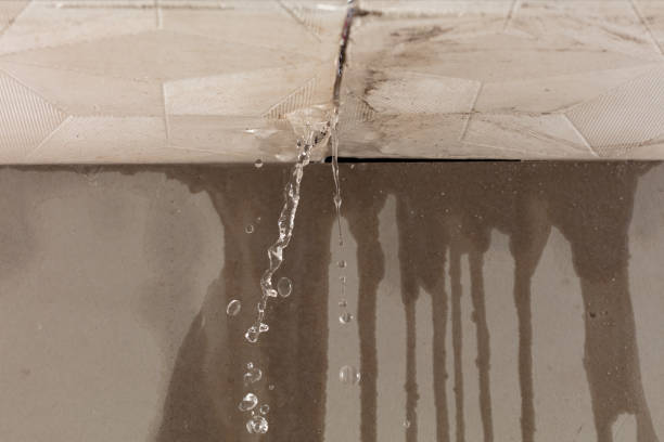 Professional Sewage Cleanup technician working in Midland, NC